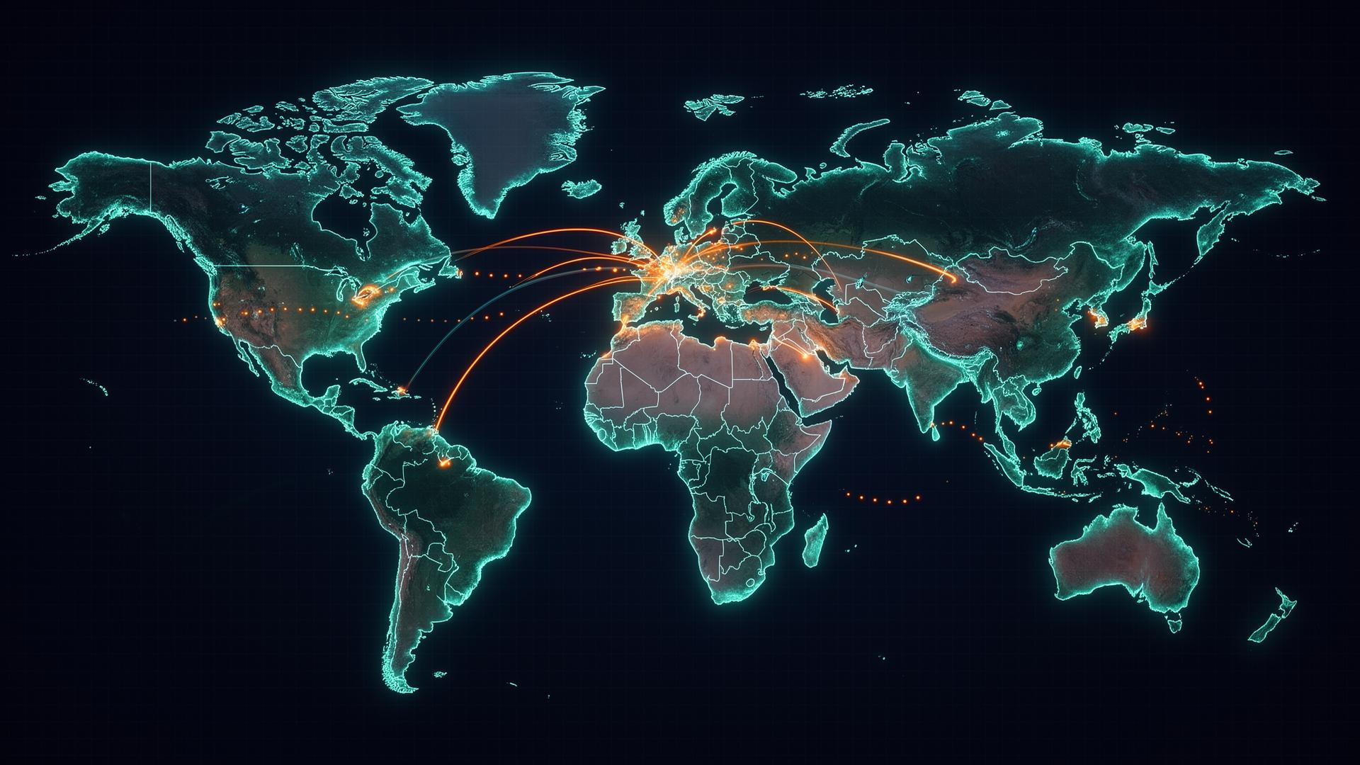 Global supply chain network